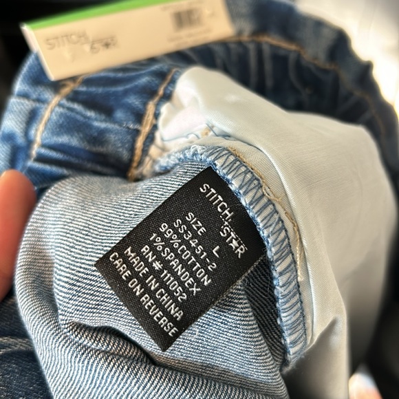 High rise paper bag shorts - Picture 8 of 9